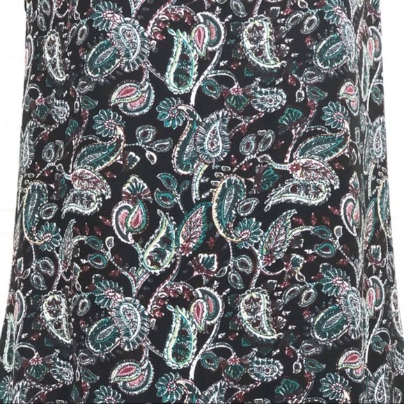 DR2 Paisley Print Sleeveless Shift Dress Medium - Picture 5 of 5